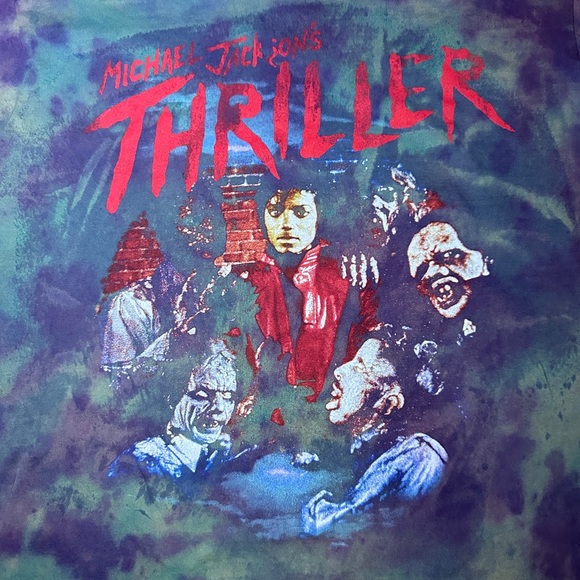 Michael Jackson Tie Dye Tshirt - Picture 2 of 4